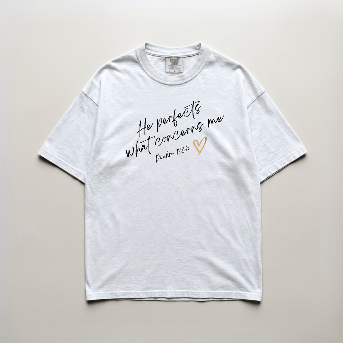 White | Design on shirt