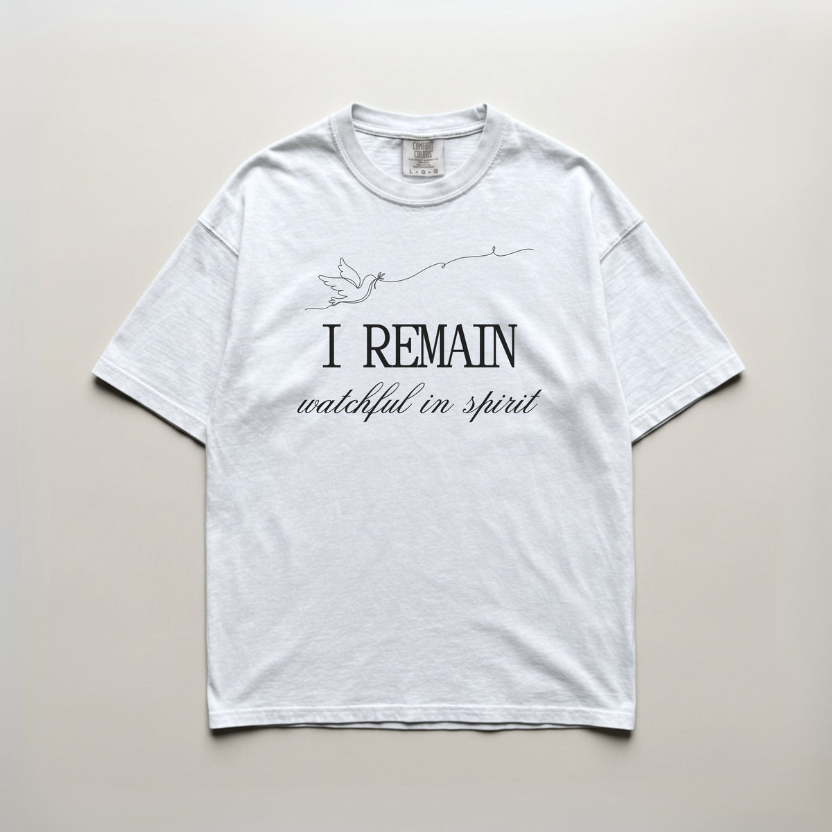 White | Design on shirt