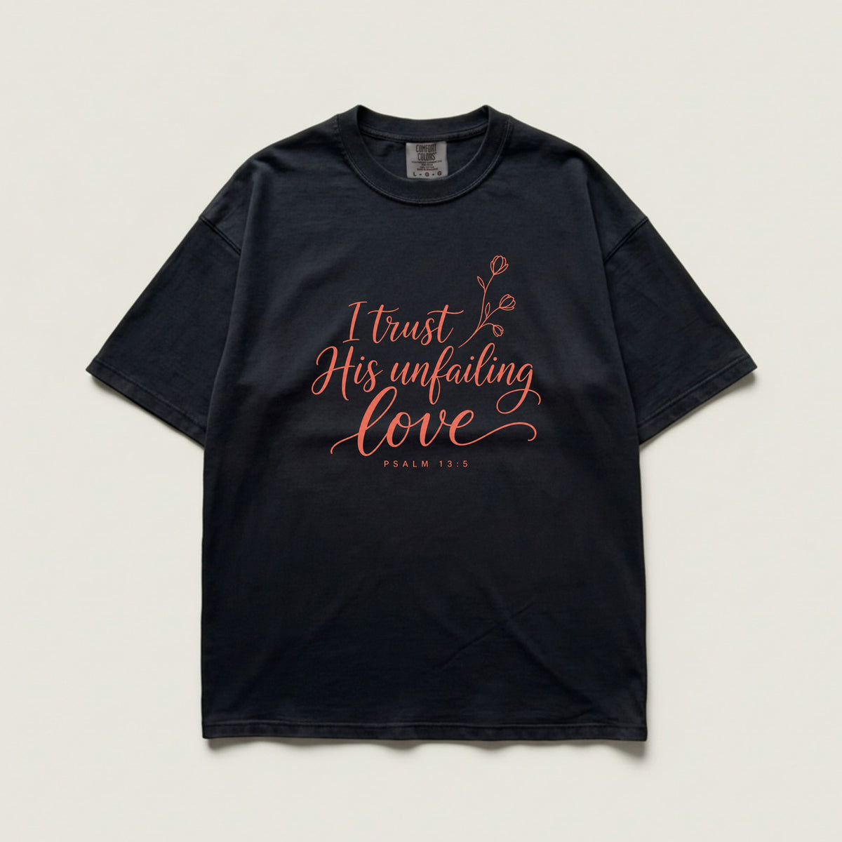Black | Design on shirt