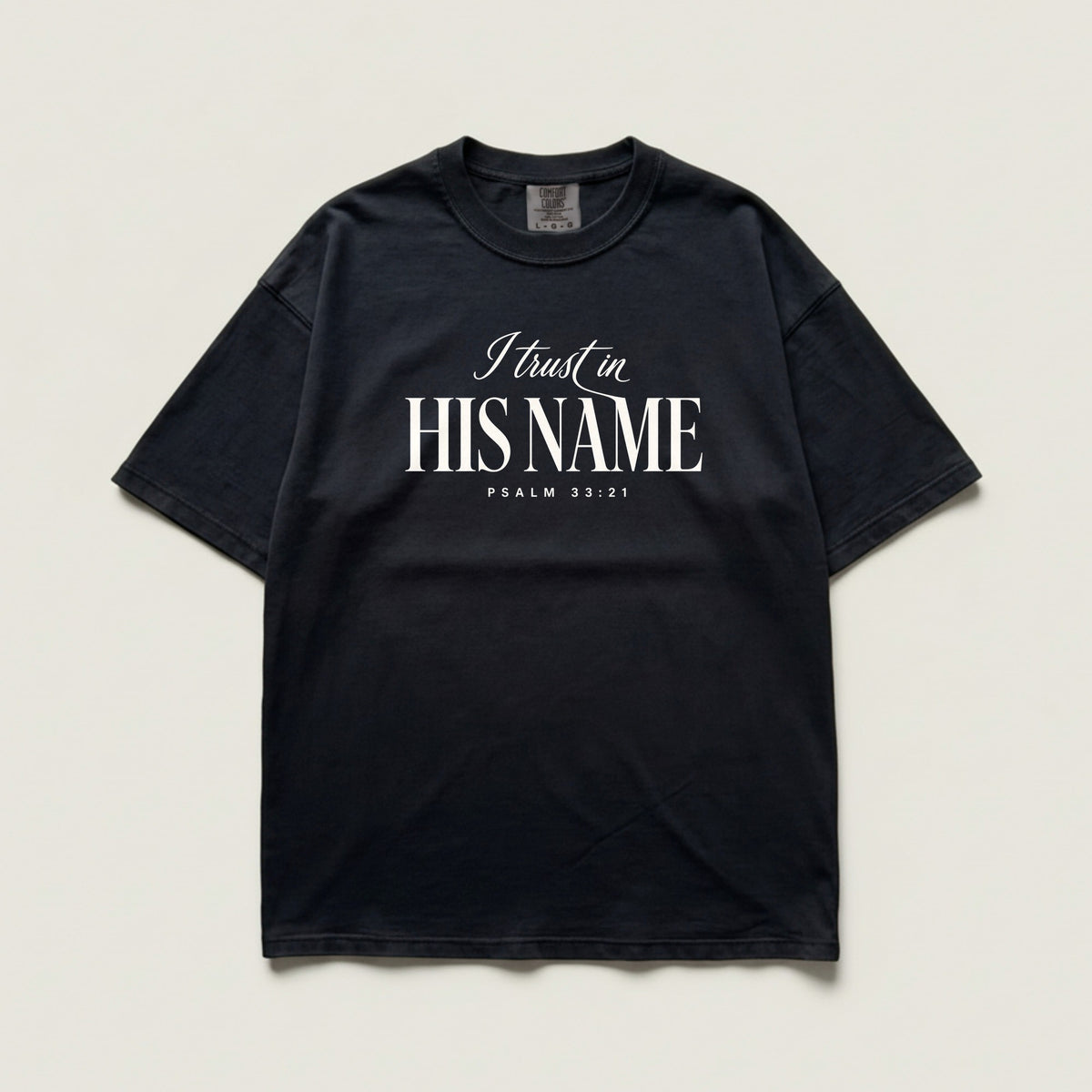 Black | Design on shirt