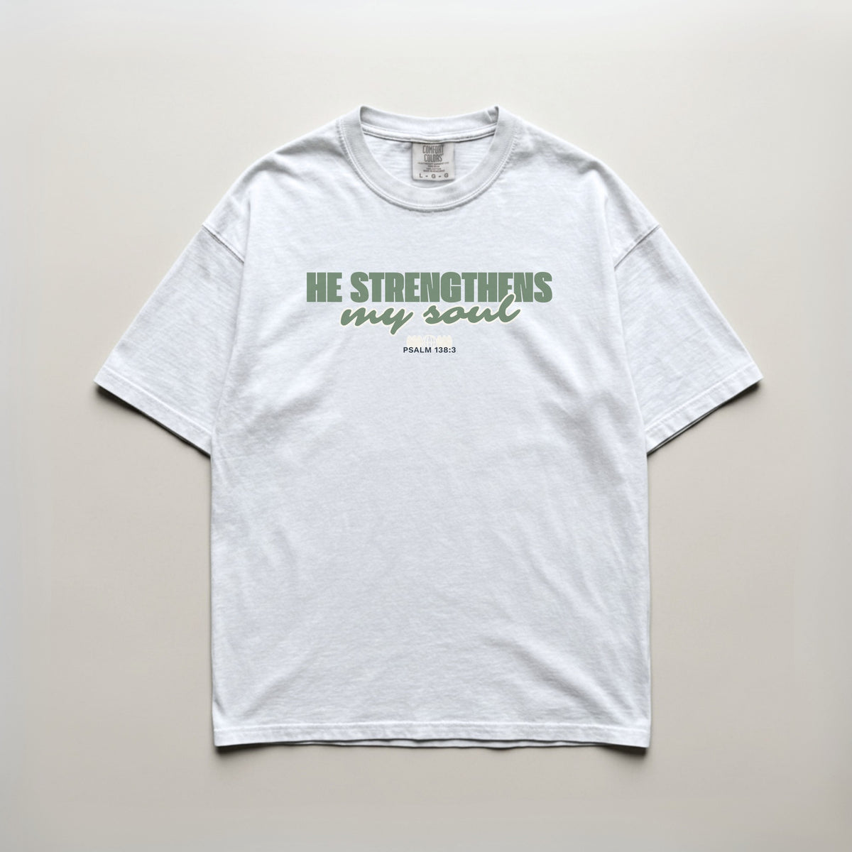 White | Design on shirt