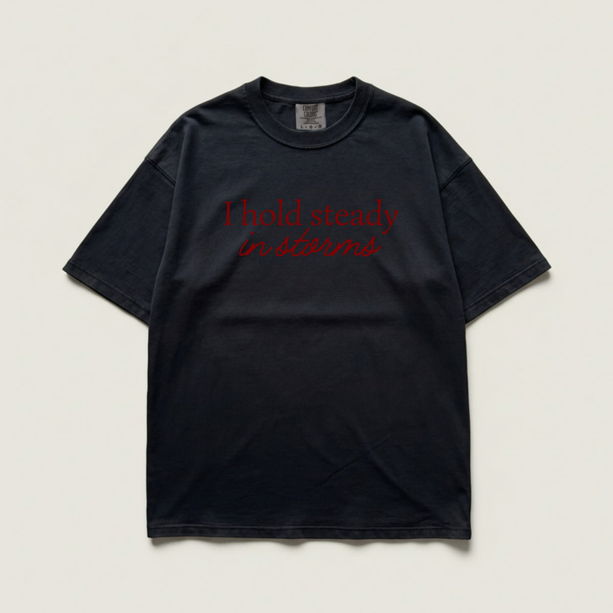 Black | Design on shirt