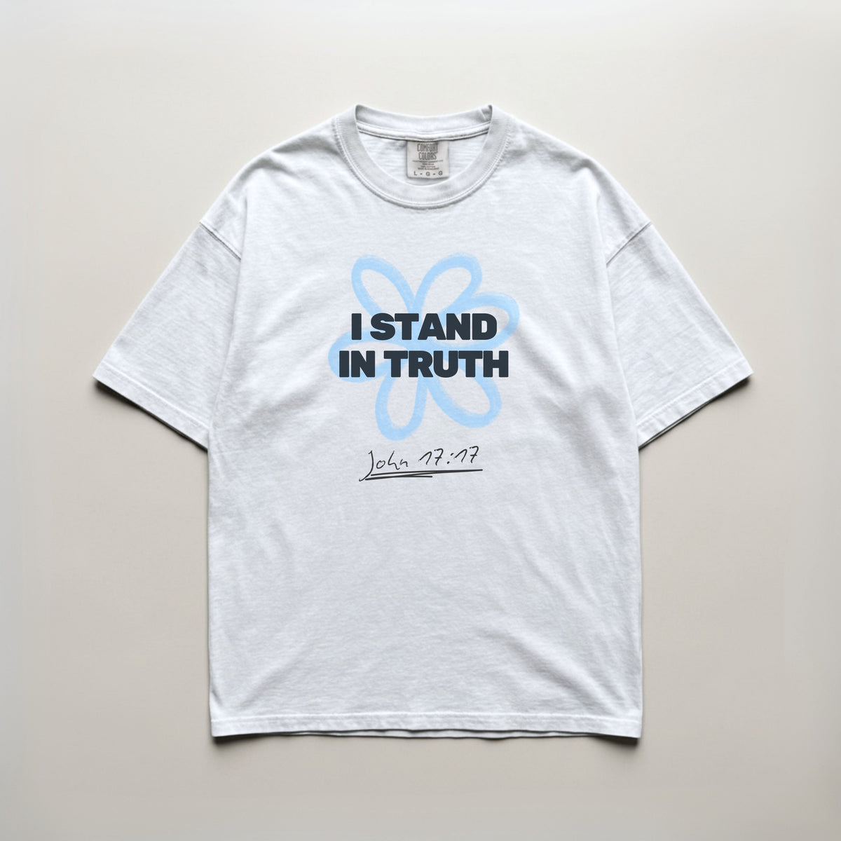 White | Design on shirt