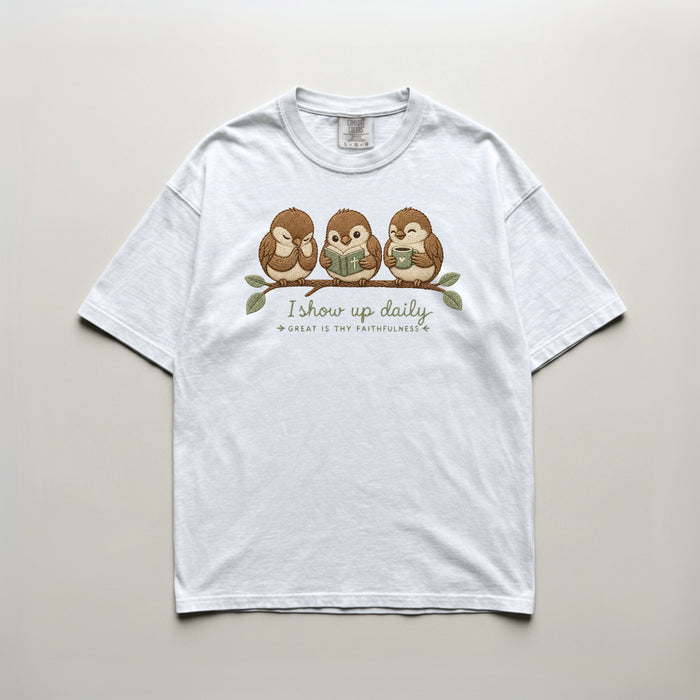 White | Design on shirt