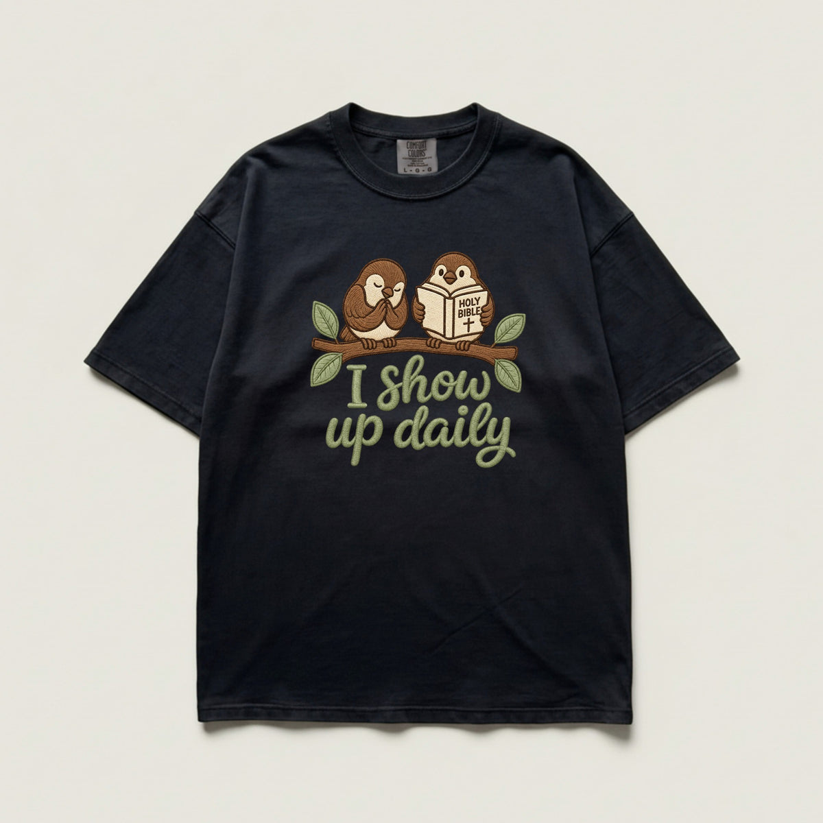 Black | Design on shirt