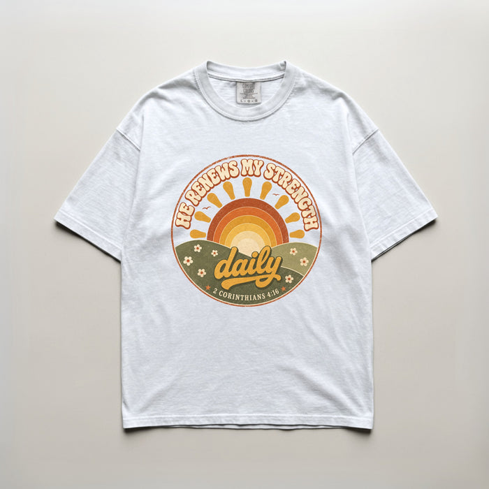 White | Design on shirt