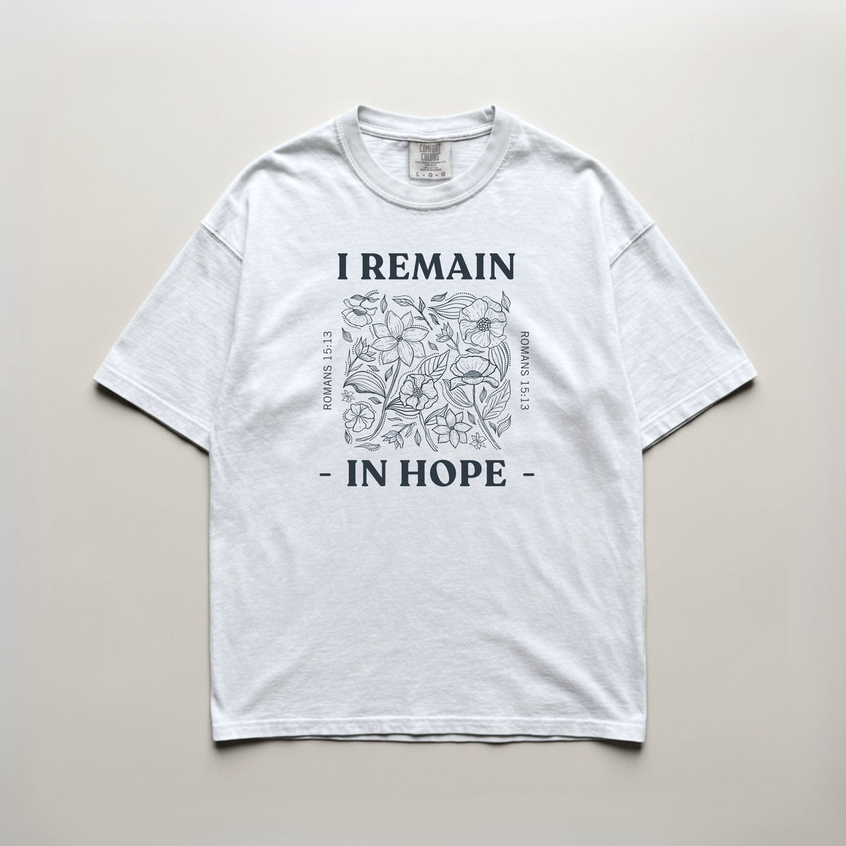 White | Design on shirt