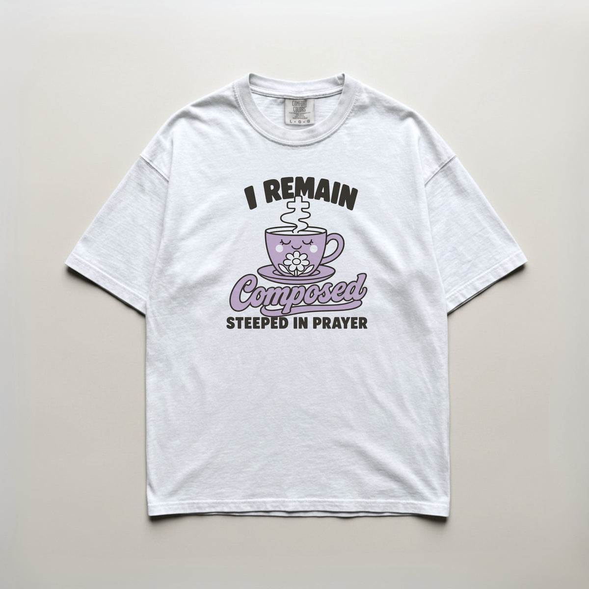 White | Design on shirt