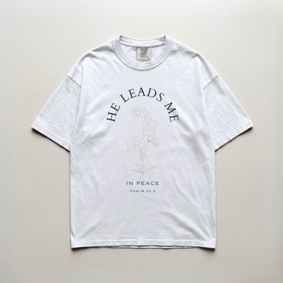 White | Design on shirt