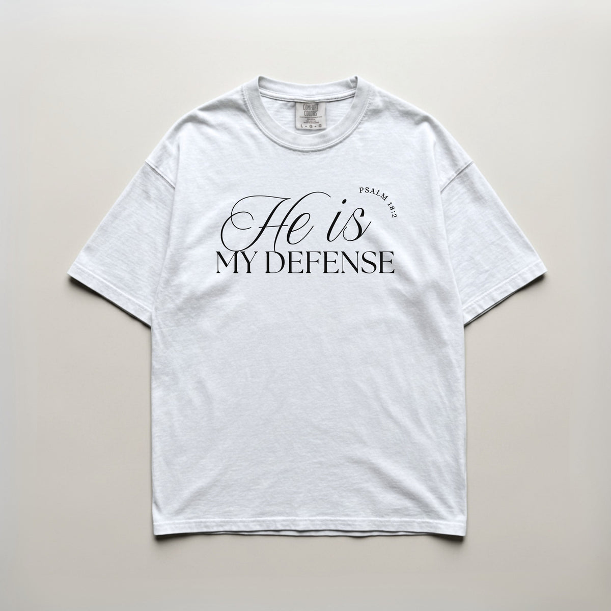 White | Design on shirt