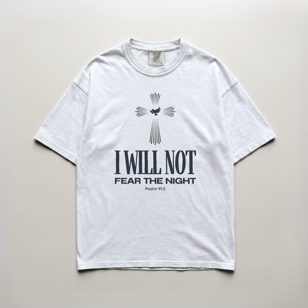 White | Design on shirt