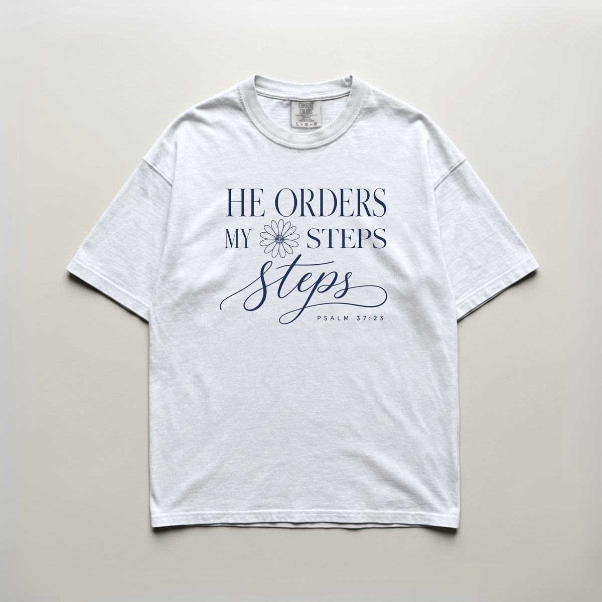 White | Design on shirt