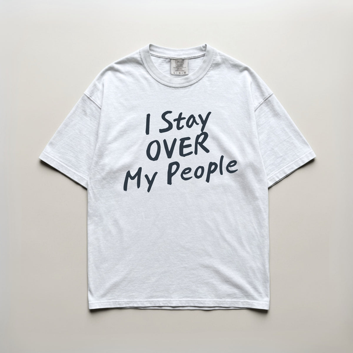 White | Design on shirt