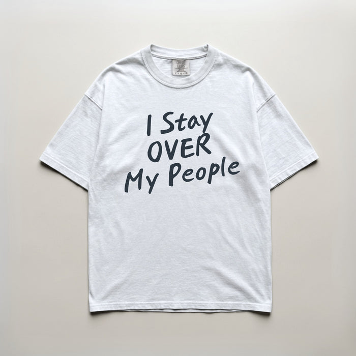White | Design on shirt
