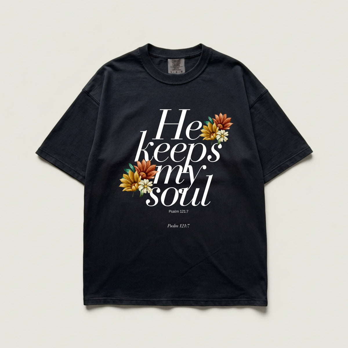 Black | Design on shirt