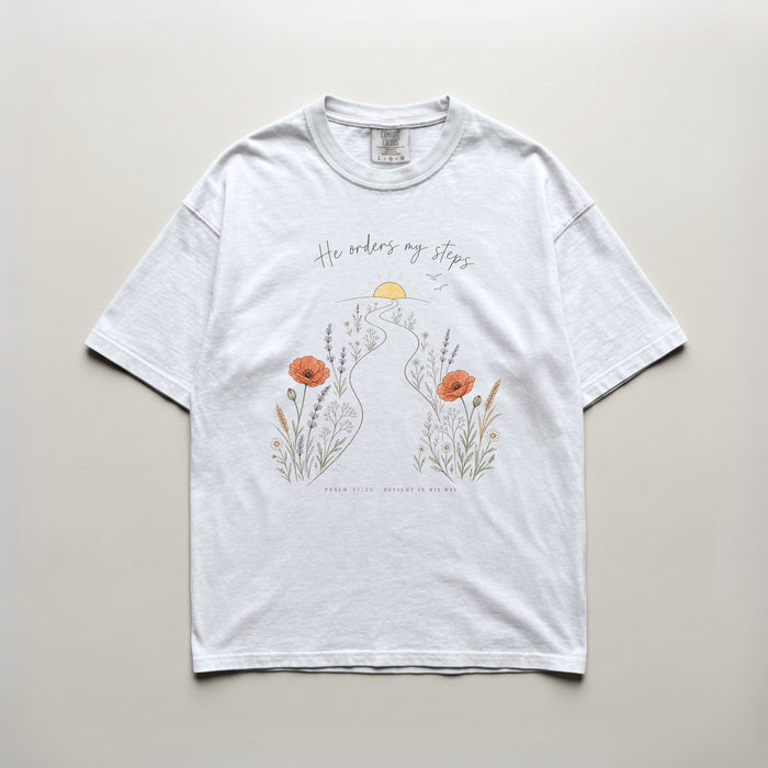 White | Design on shirt