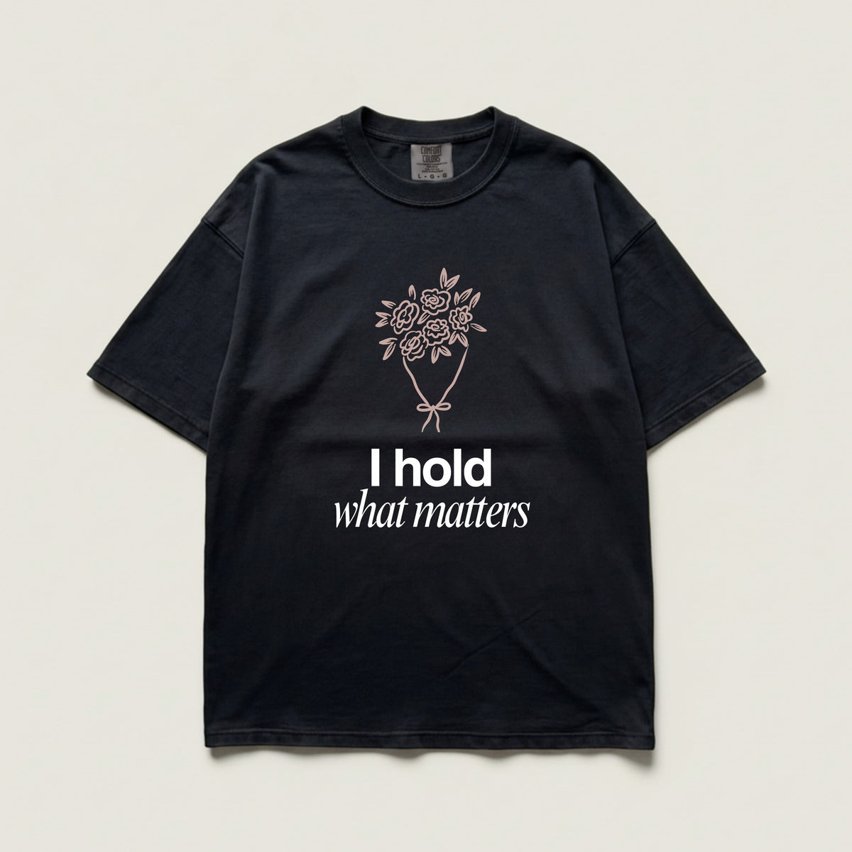 Black | Design on shirt