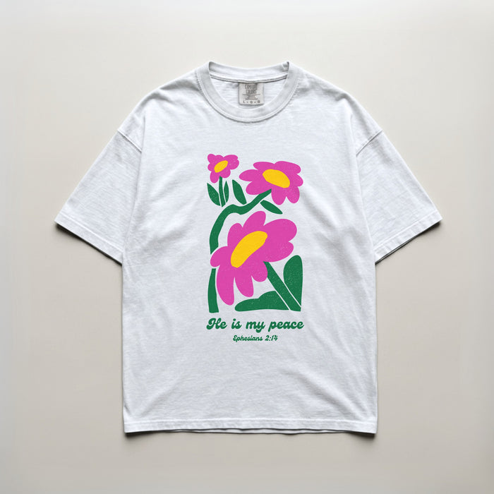 White | Design on shirt