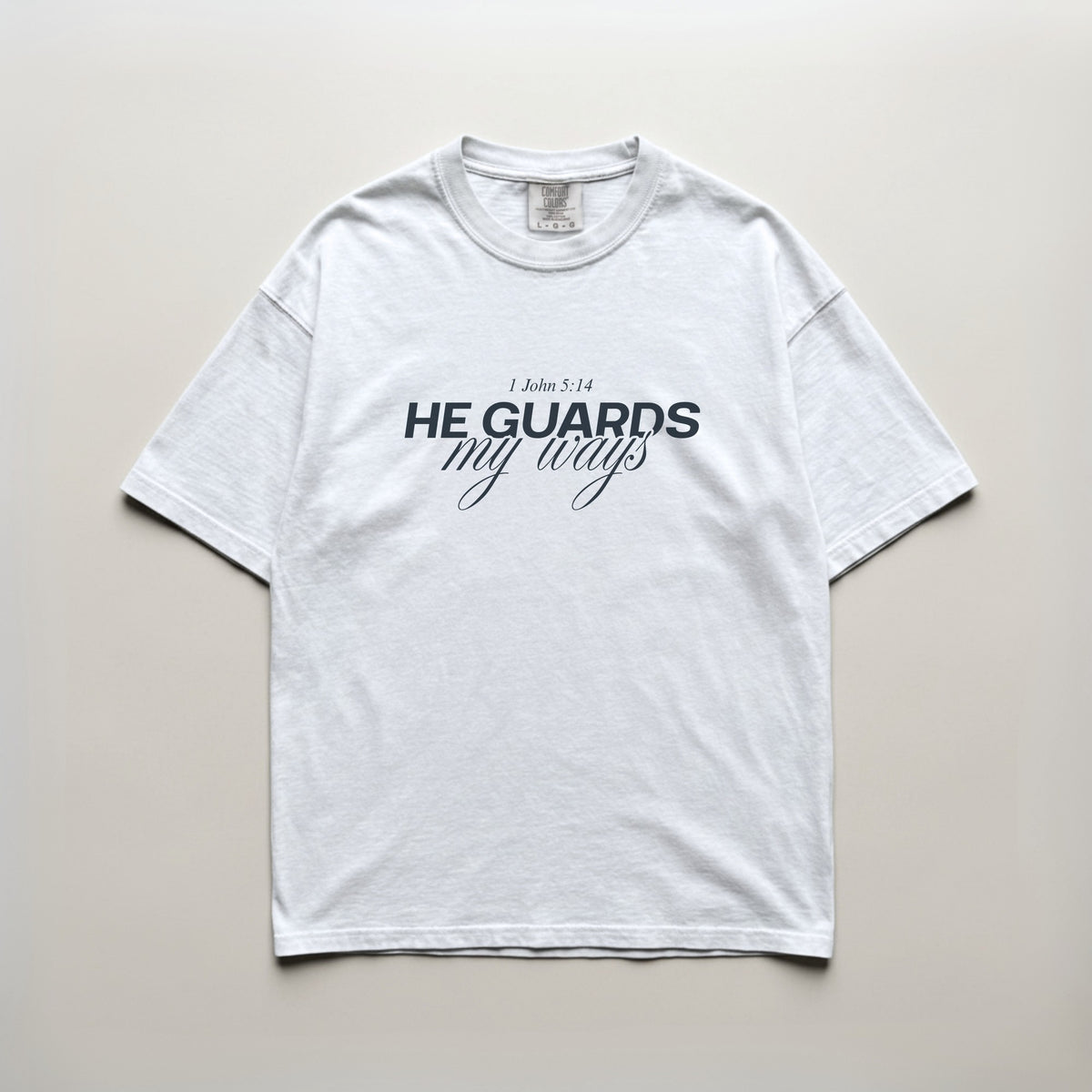 White | Design on shirt