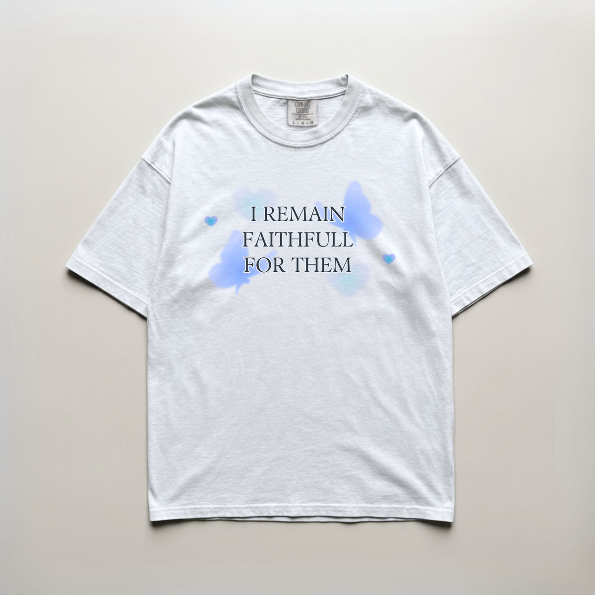 White | Design on shirt