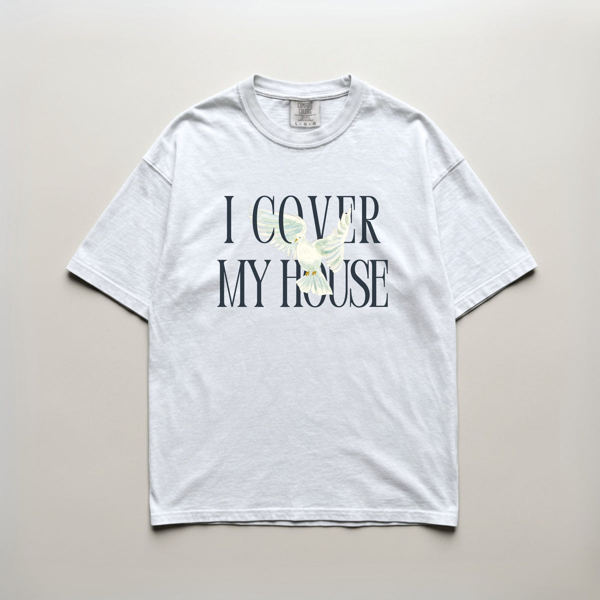 White | Design on shirt