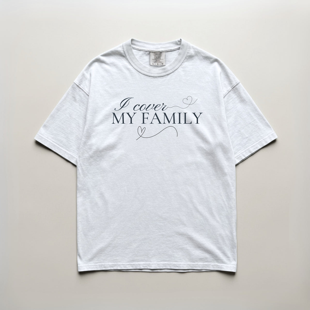 White | Design on shirt