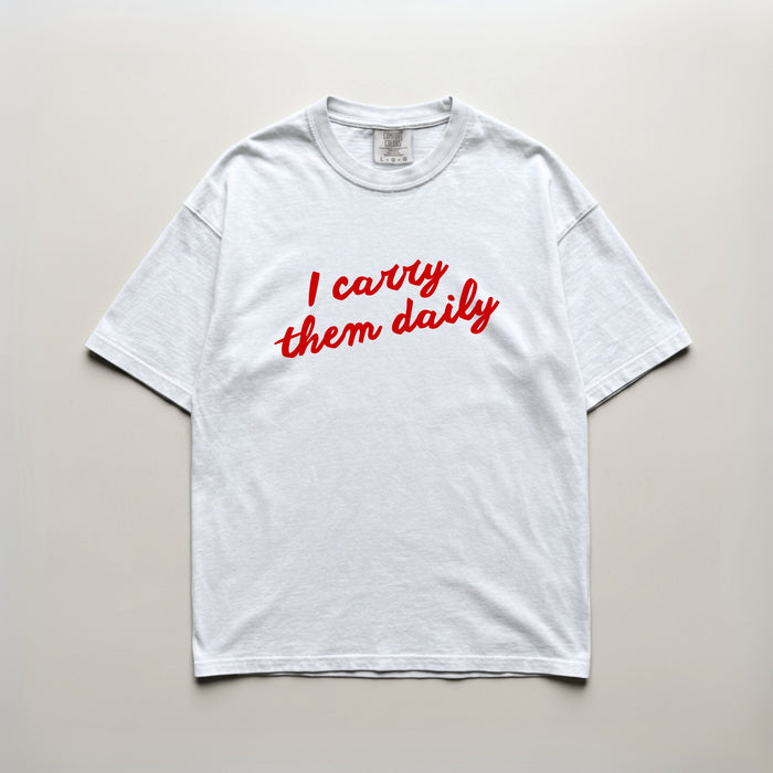White | Design on shirt