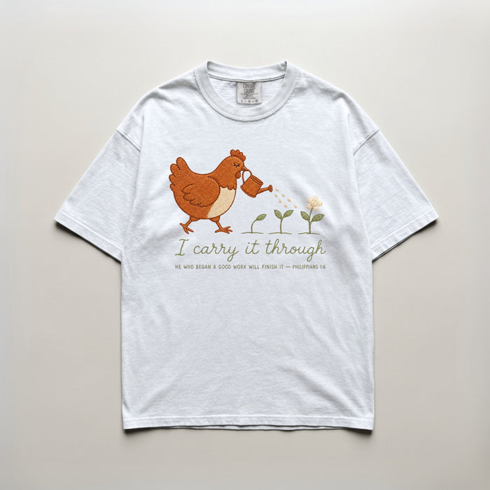 White | Design on shirt