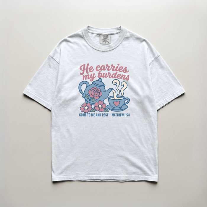 White | Design on shirt
