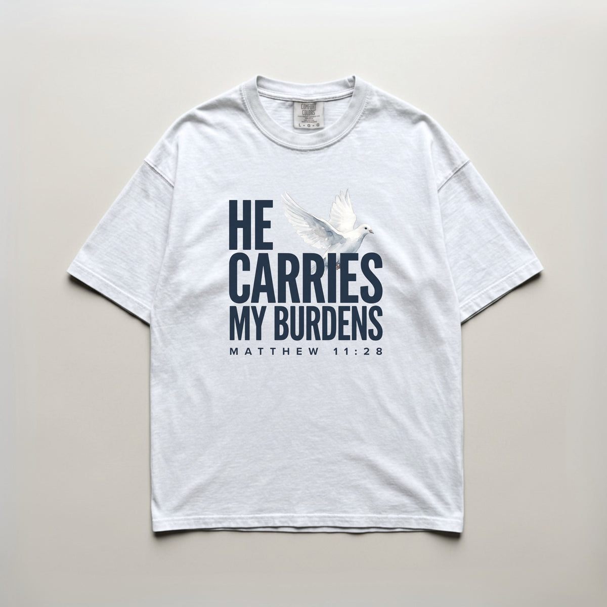 White | Design on shirt