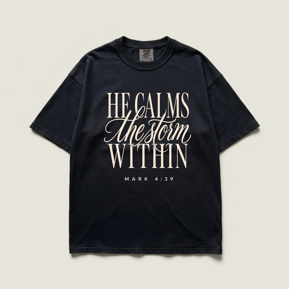 Black | Design on shirt