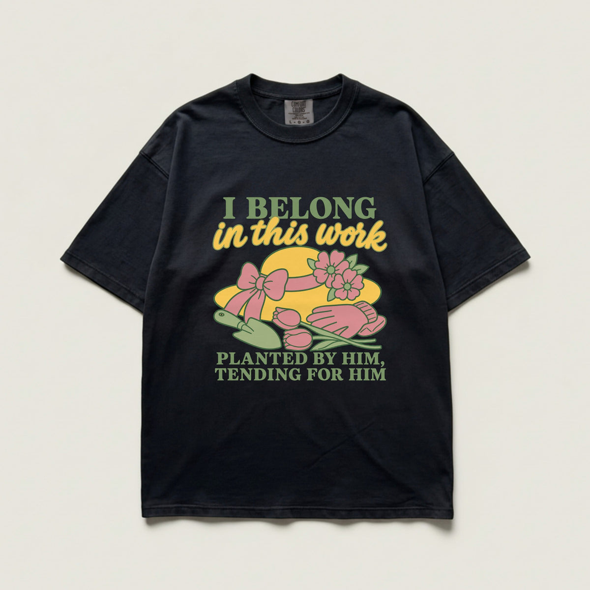 Black | Design on shirt